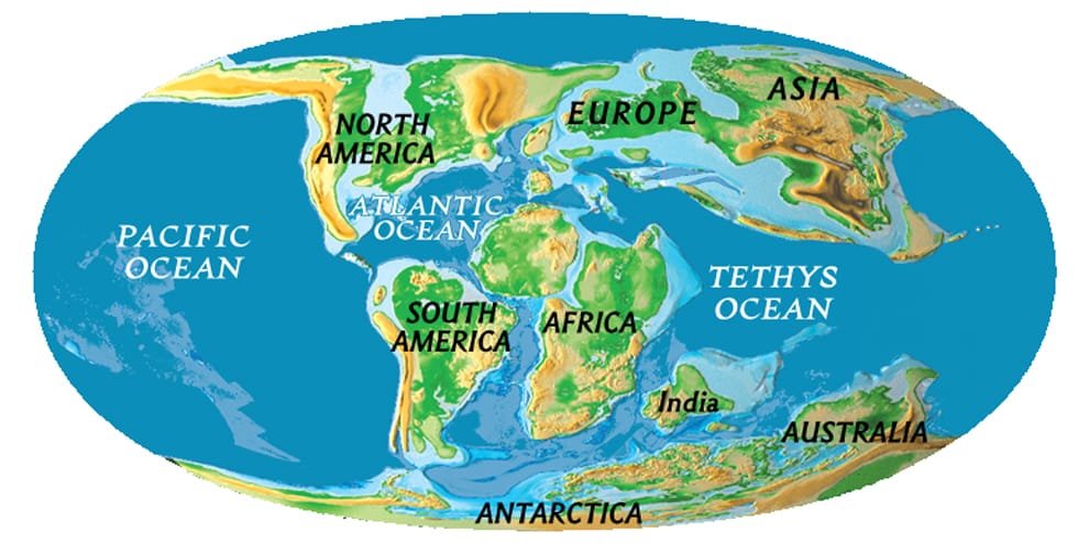continental drift theory upsc